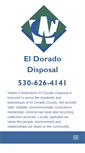 Mobile Screenshot of eldoradodisposal.com